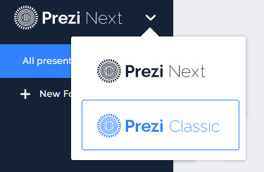 Differences between Prezi Classic and Prezi NEXT